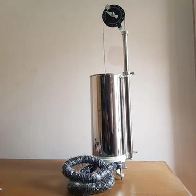 Silver Spirometer Apparatus