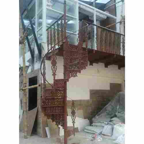 Vintage Cast Iron Spiral Staircase
