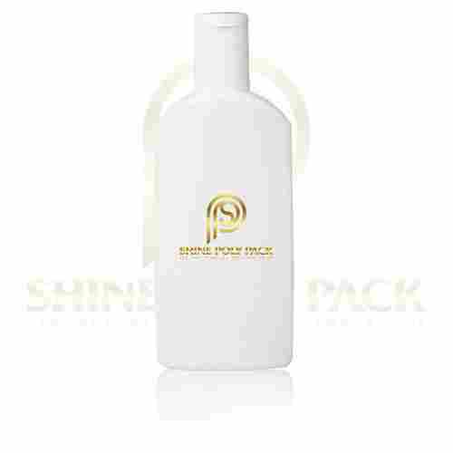 100ml HDPE FLAT BOTTLE WITH 20MM FTC