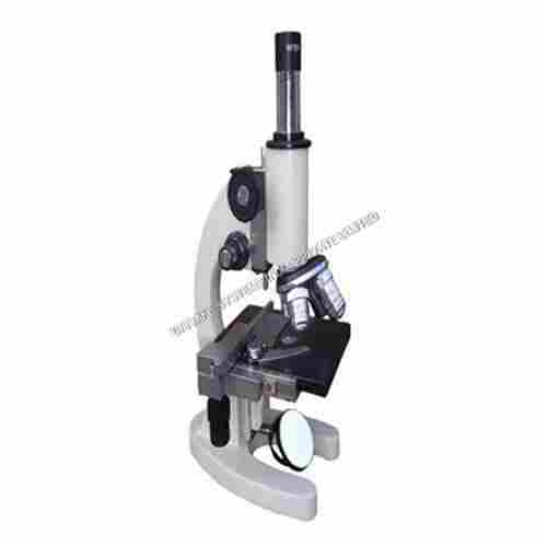 Student And Medical Microscope