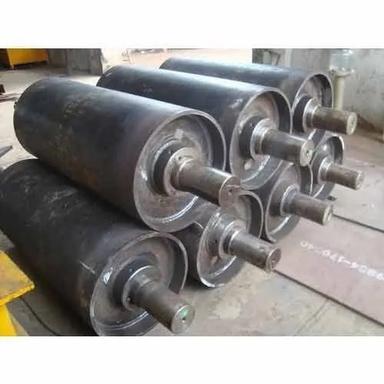 Silver Conveyor Head And Tail Drum Pulley