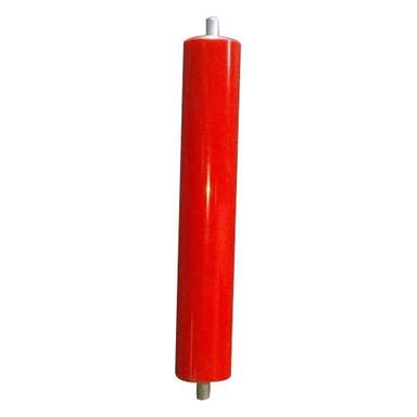 Red Polyurethane Conveyor Roller Diameter: 100-200