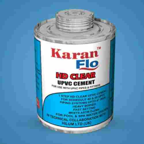 Heavy Duty Clear UPVC Solvent Cement
