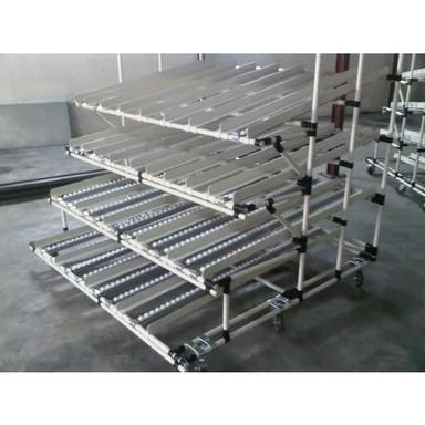 Silver Pipe And Joints Rack System