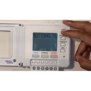 White Johnson Controls Thermostats T2000Eac-0C0