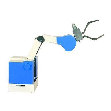 White-Blue Multi Axis Robotic Arm
