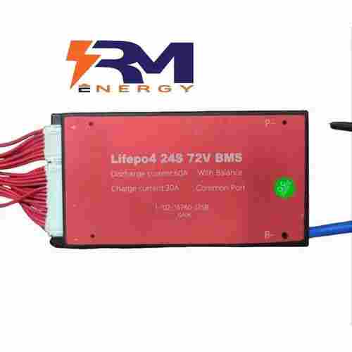 LifePO4 24S 72V 60A common port with balance Lithium battery
