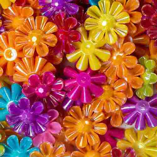 29mm Flower Designer Plastic Beads