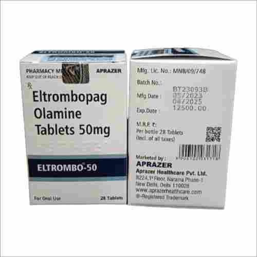 Eltrombopag Olamine Tablets 50 mg