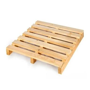 Brown 1200 X 1000 Solid Wooden Two Way Wood Pallets