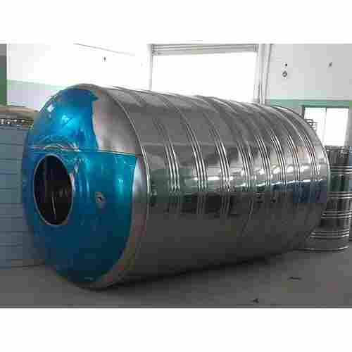 500 L Horizontal Cylindrical Chemical Storage Tank