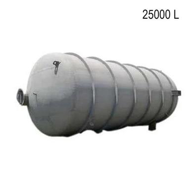 Mild Steel Horizontal Cylindrical Tank Application: Industrial