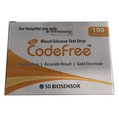 Easy To Operate Codefree Blood Glucose Test Strip
