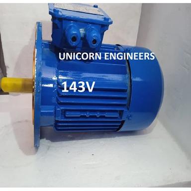 Blue Ac Induction Motor In Ahmedabad