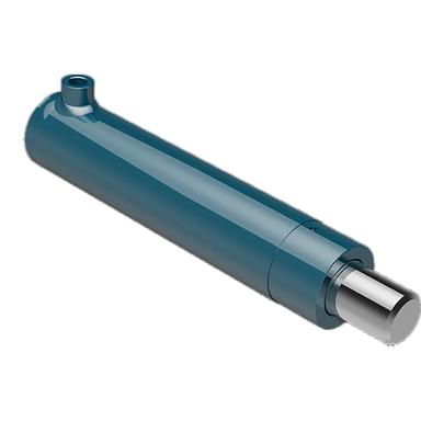Blue Single Acting Hydraulic Cylinder