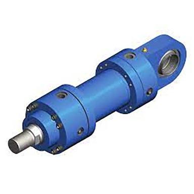 Blue Hydraulic Cylinders For Steel Industry