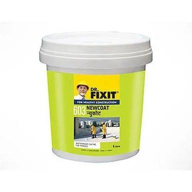 Dr. Fixit Newcoat Acrylic Waterproof Coating Application: Construction