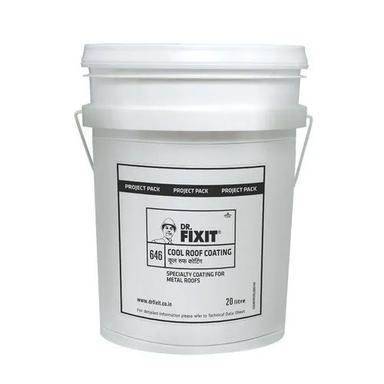 Dr. Fixit Cool Roof Coating Application: Construction
