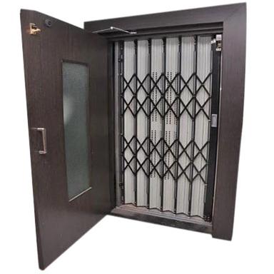 Stainless Steel Manual Elevator Door