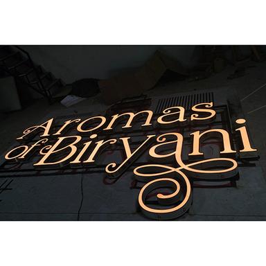 Aromas Of Biryani Signage Board Application: Advertisement