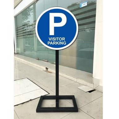 Metal Parking Sign Application: Advertisement