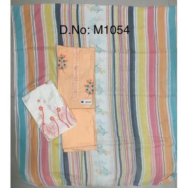 Multicolour Embroidery Cotton Dress Material