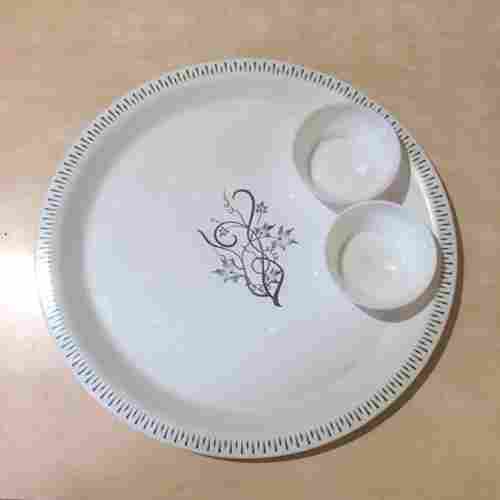 Printed Plastic Dinner Plate and Bowl