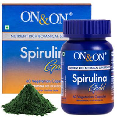 On And On Spirulina Gold 60 Vegetarian Capsules Age Group: For Adults
