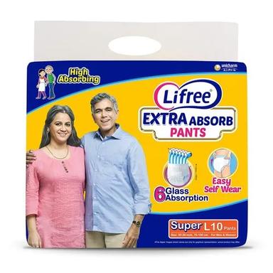 Lifree Extra Absorb Diaper Pants L10 Age Group: Adults