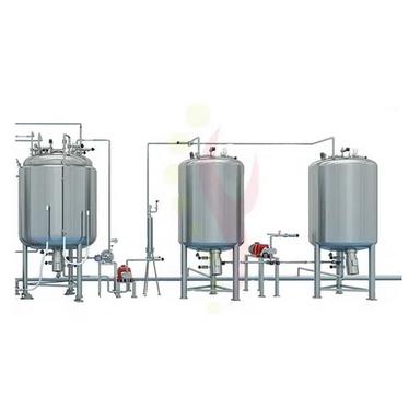 Stainless Steel Industrial Liquid Manufacturing Plant