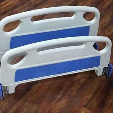 White & Blue Hospital Bed Abs Panel