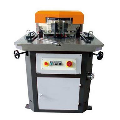 Silver And Black Variable Angle Notching Machine