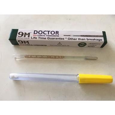 Plastic Mercury Clinical Thermometer