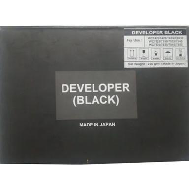 Multicolored Developer Black