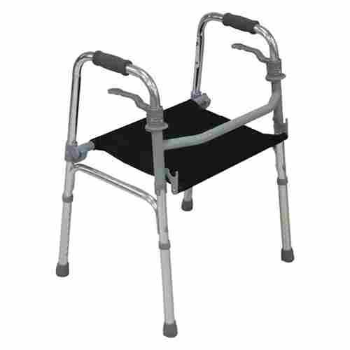 FOLDABLE WALKER WITH SEAT