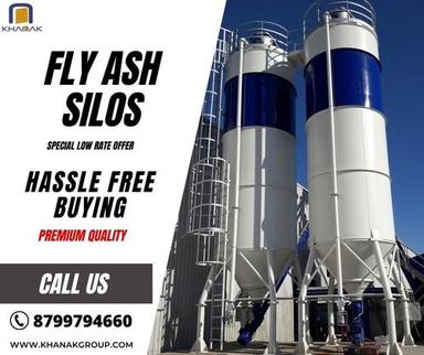 Painted Fly Ash Silo