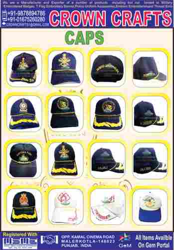 Embroidery cap navy