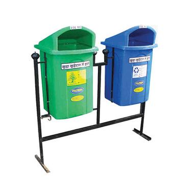 Blue & Green Bins On Stands (Roto)