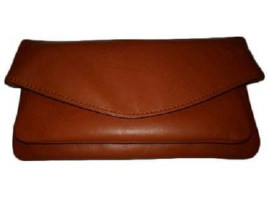 Black & Brown Leather Wallet For Ladies
