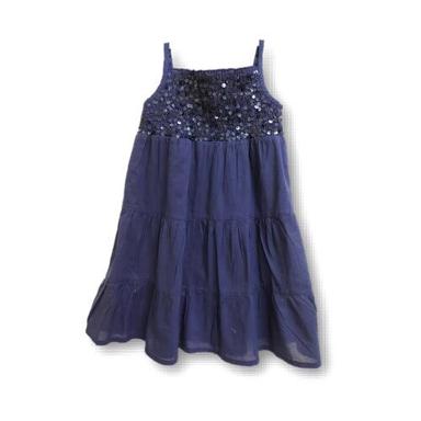 Different Available Nc-12 Cambric Smocking With Sequence Work Dress