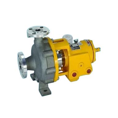 Yellow Centrifugal Pump With Semi Open Impeller