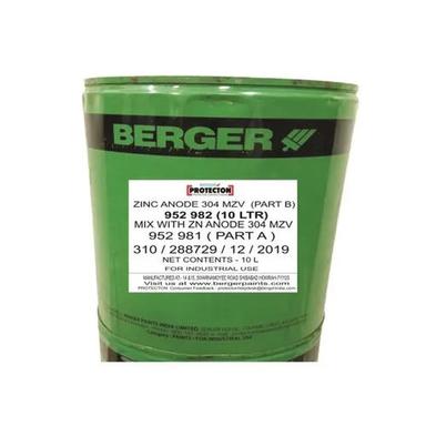 Berger Zinc Anode 304 Mzv Inorganic Zinc Silicate Coating Shelf Life: 6 Months