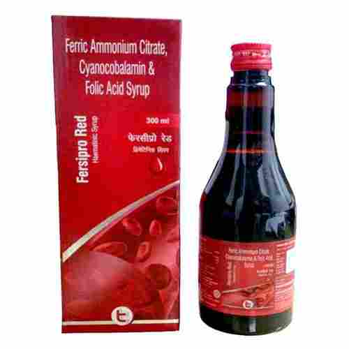 Ferric Ammonium Citrate Cyanocobalamin And Folic Acid Syrup