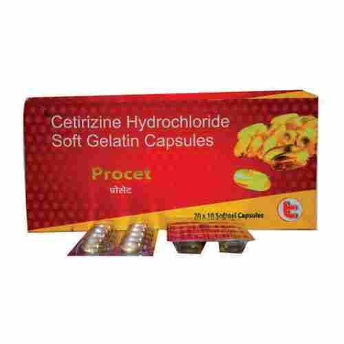 Cetirizine Hydrochloride Foft Gelatin Capsules