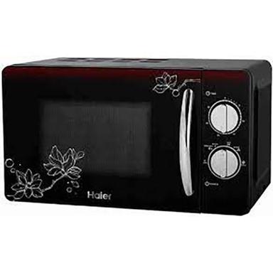 Black & Mehroon Haier Microwave Oven 20 Ltr