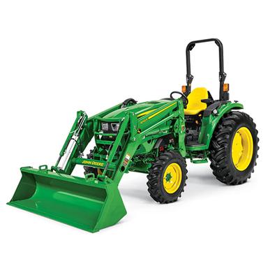 Green & Yellow 4 Series Compact Tractors