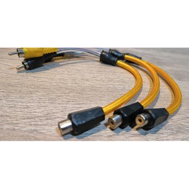 Yellow Industrial Y Cable