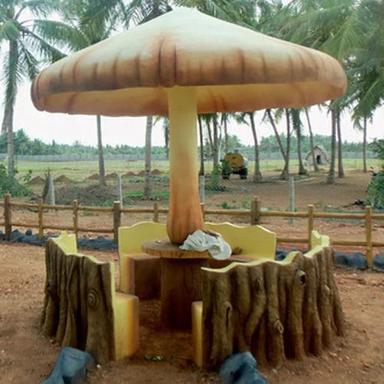 Mushroom Finish Hut Application: Garden