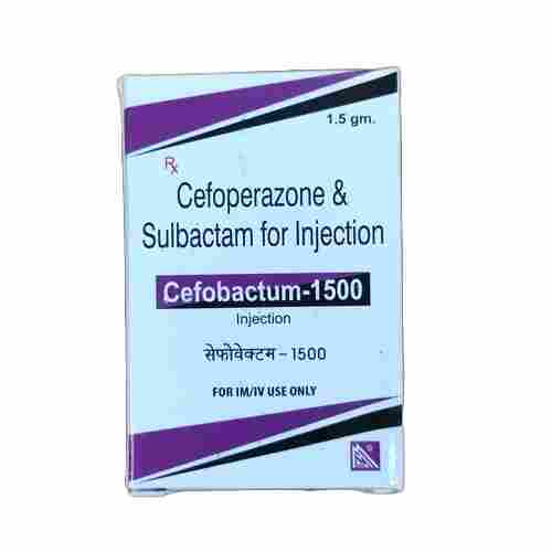 1.5 gm Cefoperazone Sulbactam Injection