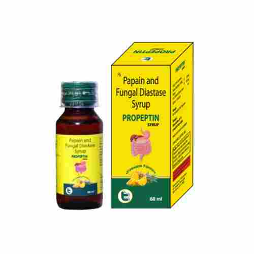 Papain and Fungal Diastase Syrup